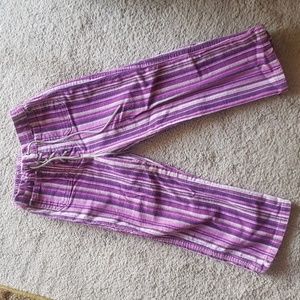 3/$10 Arizona Purple Striped Corduroy Pants Sz 3T